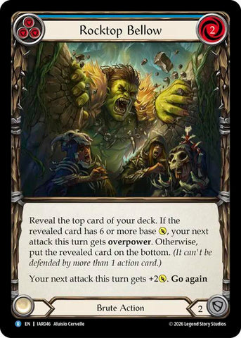 Rocktop Bellow (Blue) [IAR046] (Usurp the Shadow Throne)