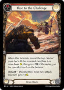 Rise to the Challenge (Red) [IAR050] (Usurp the Shadow Throne)  Rainbow Foil