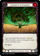 Commit to Corruption (Red) [IAR060] (Usurp the Shadow Throne)  Rainbow Foil