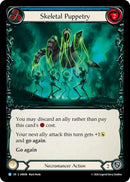 Skeletal Puppetry (Blue) [IAR096] (Usurp the Shadow Throne)  Rainbow Foil