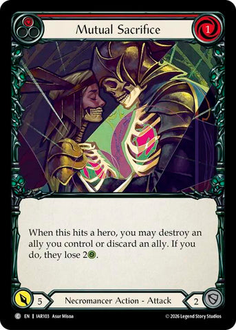 Mutual Sacrifice (Red) [IAR103] (Usurp the Shadow Throne)