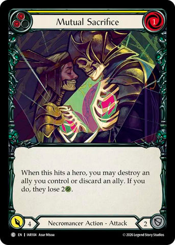 Mutual Sacrifice (Yellow) [IAR104] (Usurp the Shadow Throne)
