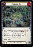 Enshrine Sin (Yellow) [IAR139] (Usurp the Shadow Throne)
