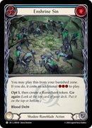 Enshrine Sin (Blue) [IAR140] (Usurp the Shadow Throne)