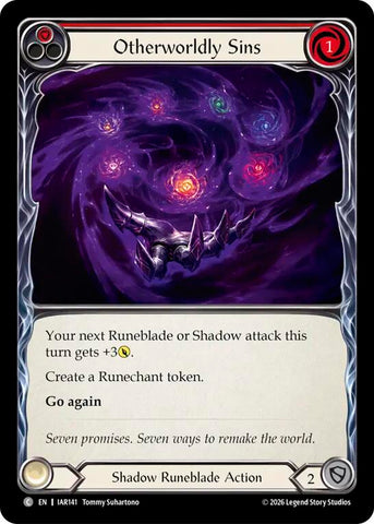 Otherworldly Sins (Red) [IAR141] (Usurp the Shadow Throne)