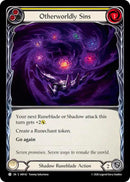 Otherworldly Sins (Yellow) [IAR142] (Usurp the Shadow Throne)  Rainbow Foil