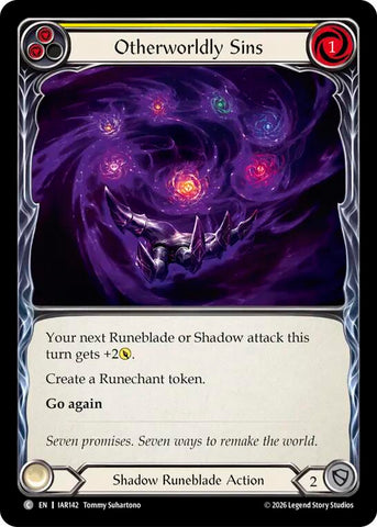 Otherworldly Sins (Yellow) [IAR142] (Usurp the Shadow Throne)