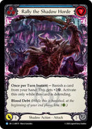 Rally the Shadow Horde (Blue) [IAR173] (Usurp the Shadow Throne)  Rainbow Foil