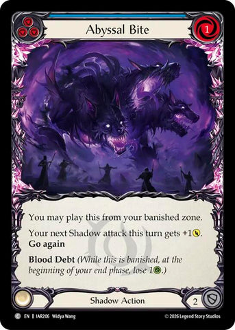 Abyssal Bite [IAR206] (Usurp the Shadow Throne)  Rainbow Foil