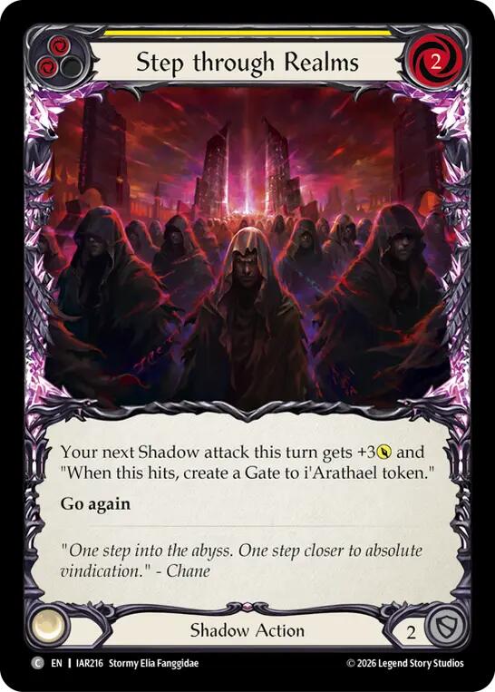 Step through Realms (Yellow) [IAR216] (Usurp the Shadow Throne)