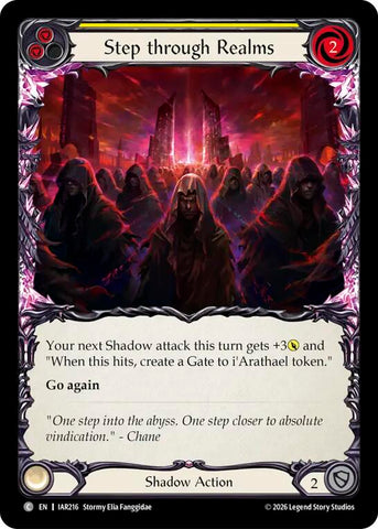 Step through Realms (Yellow) [IAR216] (Usurp the Shadow Throne)