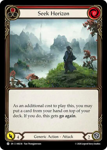Seek Horizon (Red) [IAR236] (Usurp the Shadow Throne)