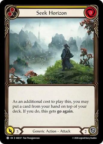 Seek Horizon (Yellow) [IAR237] (Usurp the Shadow Throne)
