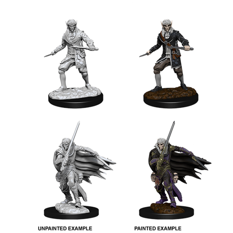 Pathfinder Deep Cuts Unpainted Miniatures Male Elf Rogue