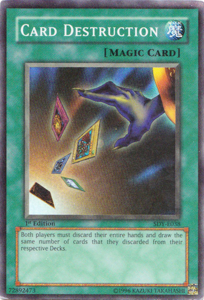 yugioh hand destruction deck Yu-Gi-Oh! World Championship 2003 Description coming soon... Hand Destruction Deck 2020 -