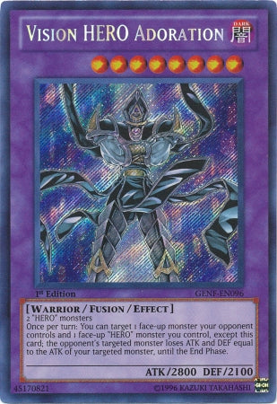 Vision Hero Adoration [GENF-EN096] Secret Rare