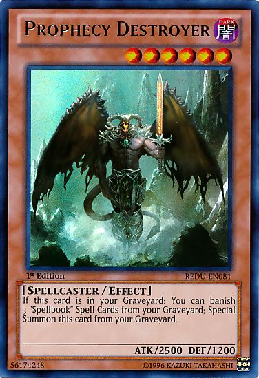 yugioh prophecy destroyer deck - CT09-EN019 - Secret Rare Product Description Players cannot get enough of the concentrated power of the Yu YGO Players Say Prophecy Destroyer