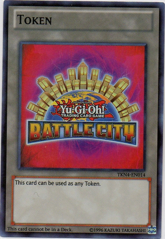 Yu-Gi-Oh! Battle City Token [TKN4-EN014] Super Rare