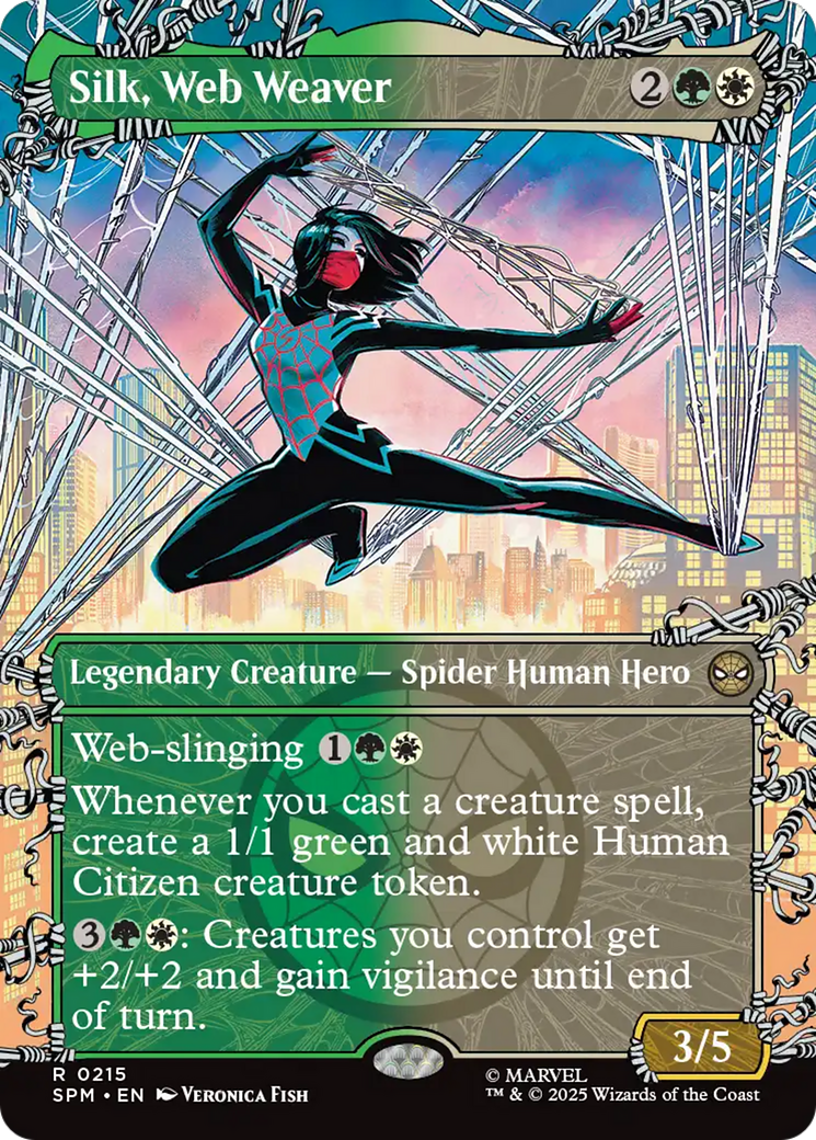 Silk, Web Weaver (Borderless) [Marvel's Spider-Man]