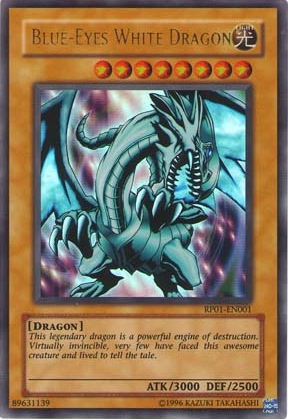 Blue-Eyes White Dragon [RP01-EN001] Ultra Rare