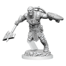 D&D Nolzurs Marvelous Unpainted Miniatures - Earth Genasi Fighter