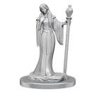 Critical Role Unpainted Miniatures Human Wizard Female & Halfling Holy Warrior Female
