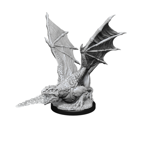 D&D Nolzurs Marvelous Unpainted Miniatures White Dragon Wyrmling