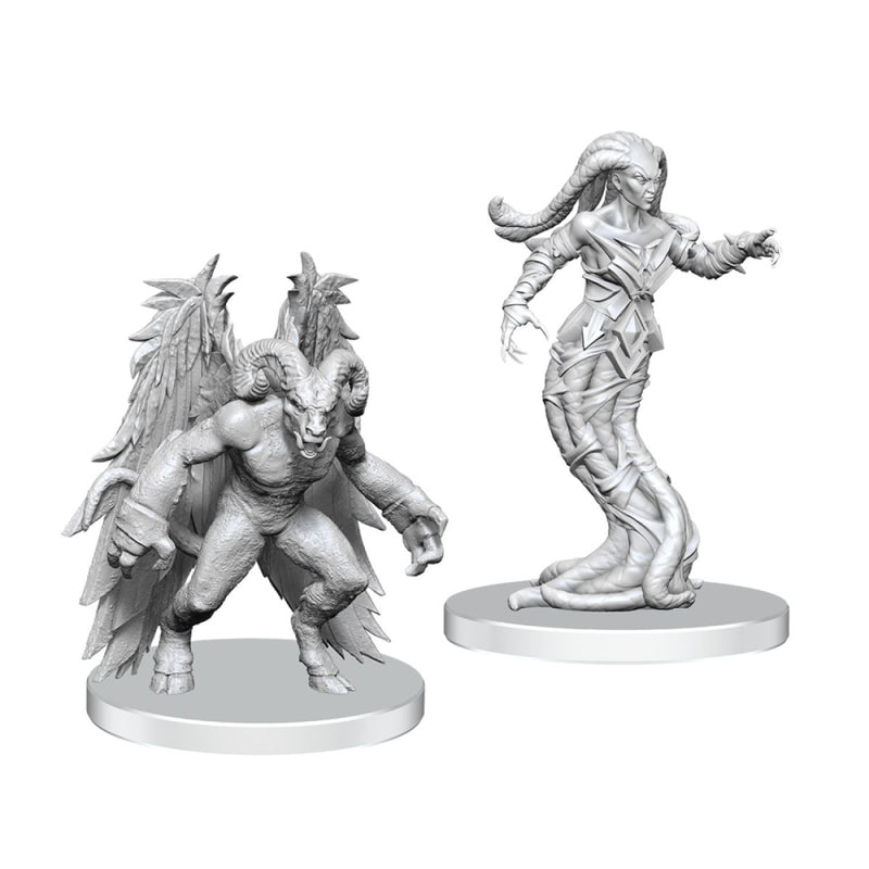 Pathfinder Battles Deep Cuts: Gylou (Handmaiden Devil) & Ferrugon (Rust Devil)