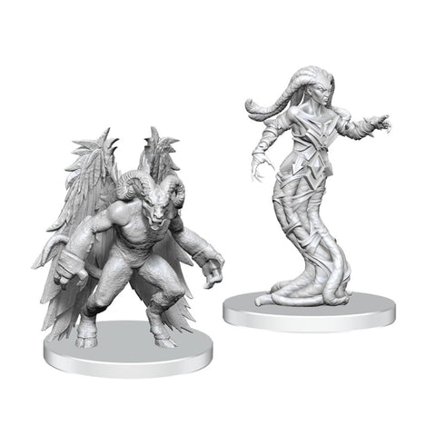 Pathfinder Battles Deep Cuts: Gylou (Handmaiden Devil) & Ferrugon (Rust Devil)