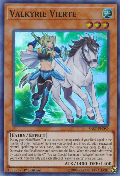 Valkyrie Vierte [SAST-EN089] Super Rare