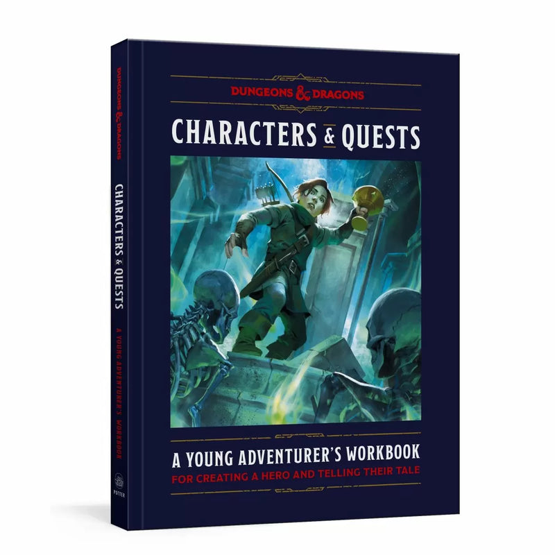 D&D Dungeons & Dragons: Characters & Quests A Young Adventurers Guide