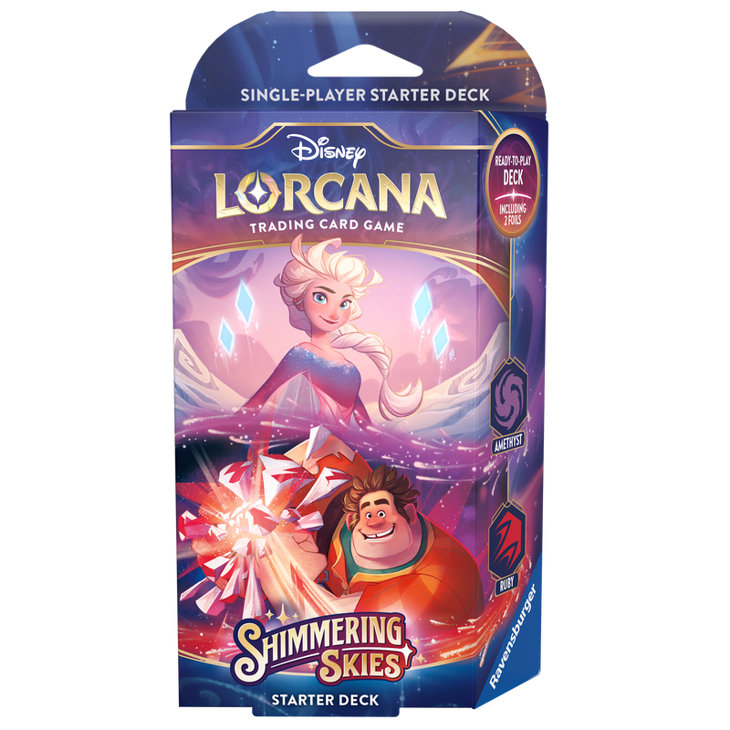 Disney Lorcana TCG Shimmering Skies Starter Decks