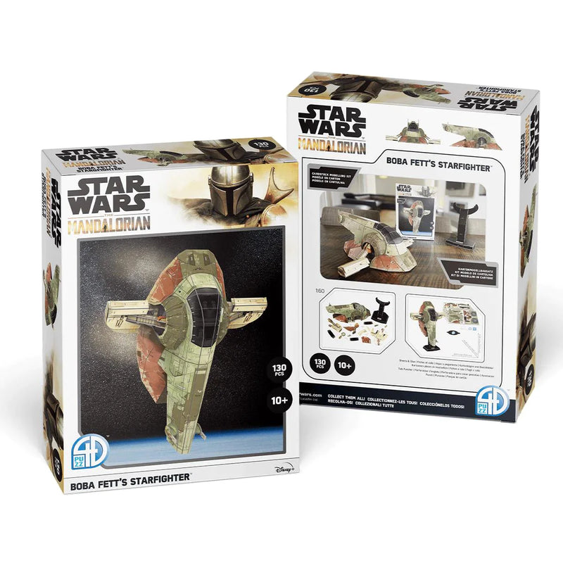 Star Wars 3D Puzzle - Mandalorian Boba Fett's Starfighter 130pc