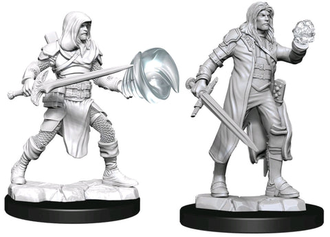 D&D Nolzur's Marvelous Unpainted Miniatures - Multiclass Fighter + Wizard Male