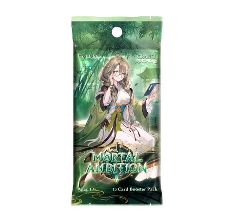 Grand Archive Booster Pack - Mortal Ambition (1st Edition)