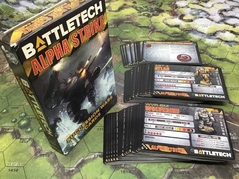 Battletech: Alpha Strike Succession Wars Cards