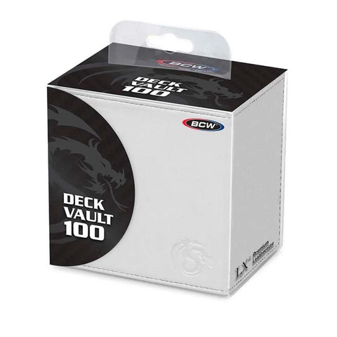 BCW Deck Vault 100 White