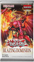 YGO Booster Pack - Blazing Dominion (1st Edition)