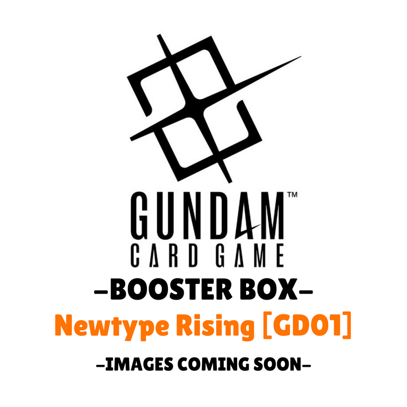**PRE-ORDER** Gundam TCG Booster Box [GD01] - Newtype Rising