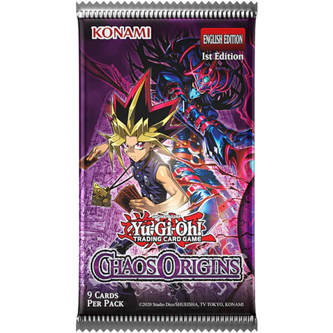 **PRE-ORDER** YGO Booster Pack - Chaos Origins (1st Edition)