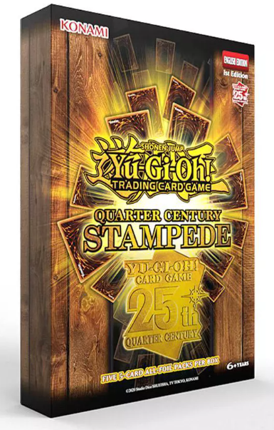 **PRE-ORDER** YGO 3-Pack Tuckbox - Quarter Century Stampede