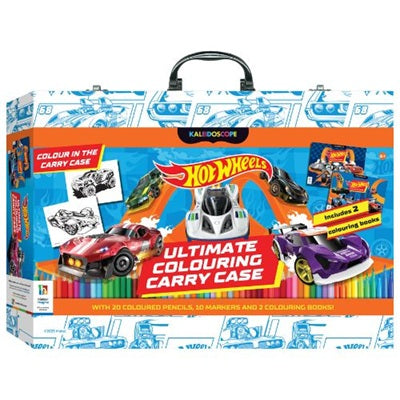 Kaleidoscope Colouring Hot Wheels Carry Case