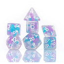 Sirius RPG Dice Set - Cotton Candy Glowworm