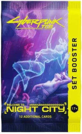 **PRE-ORDER** Cyberpunk TCG Booster Pack - Welcome to Night City