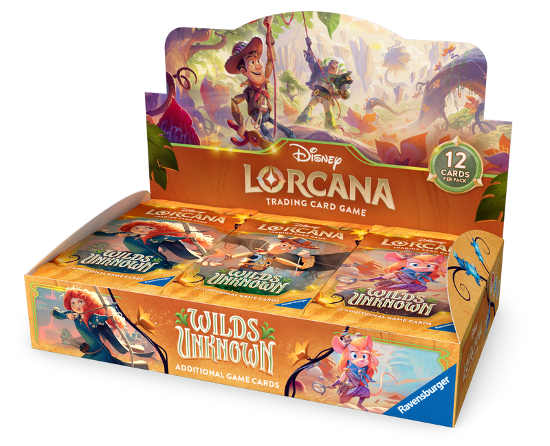 **PRE-ORDER** Disney Lorcana TCG - Wilds Unknown Booster Box