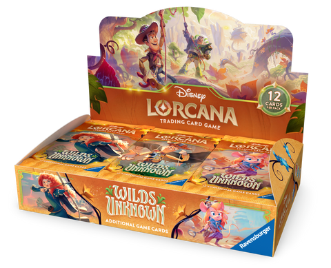 **PRE-ORDER** Disney Lorcana TCG - Wilds Unknown Booster Box