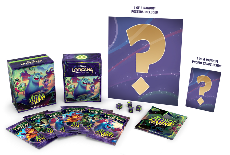 Disney Lorcana TCG - Attack of the Vine! Pre-Release Pack