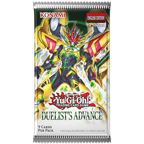 YGO Booster Pack - Duelist's Advance (1st Edition)
