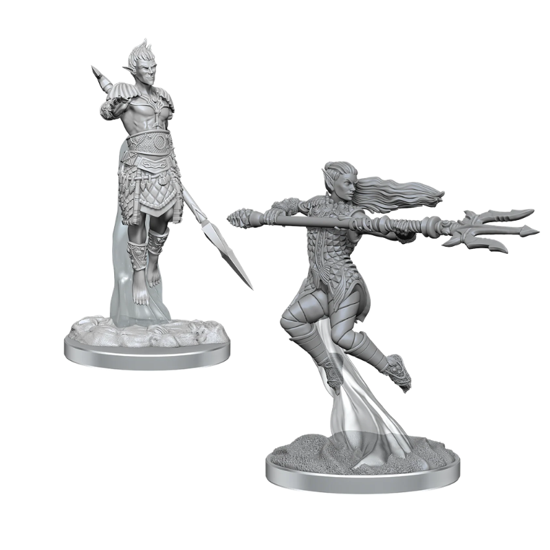 D&D Nolzur's Marvelous Miniatures: Sea Elf Fighters