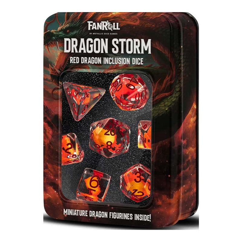 MDG Fanroll Inclusion Dice Set - Dragon Storm